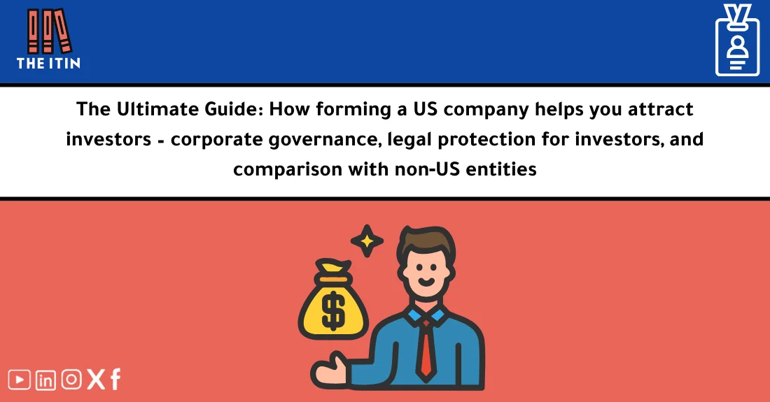 صورة تحتوي على عنوان المقال حول: " How a US Company Helps Attract Global Investors" مع عنصر بصري معبر