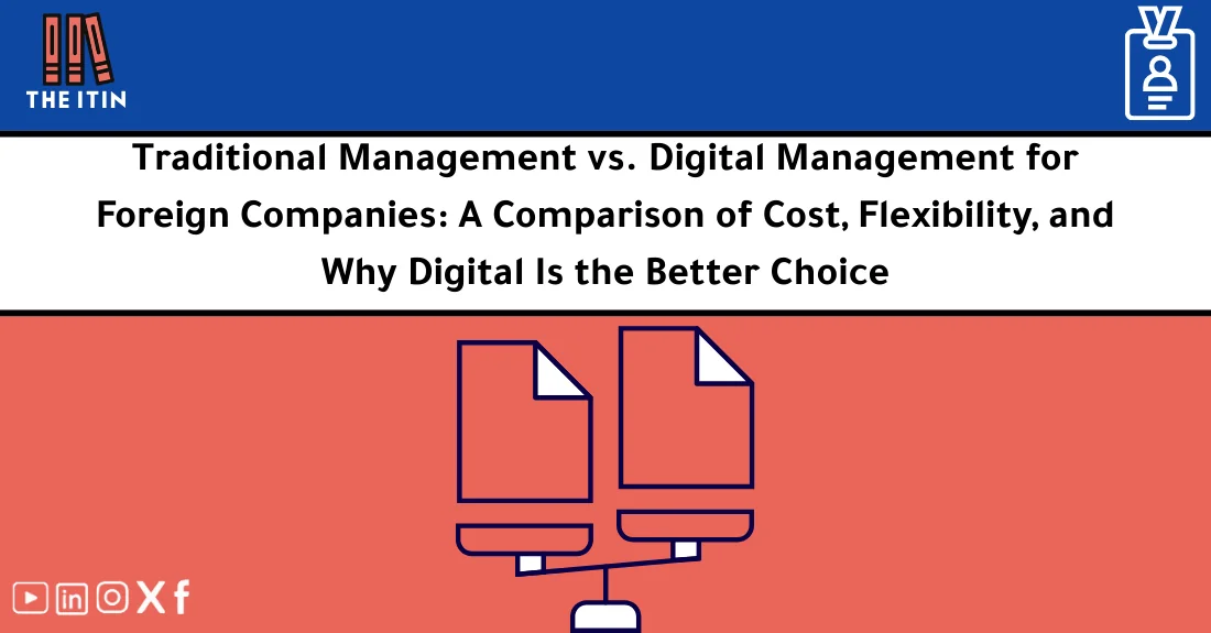 صورة تحتوي على عنوان المقال حول: " Comparison of Digital Management Tools: Why Digital Wins" مع عنصر بصري معبر