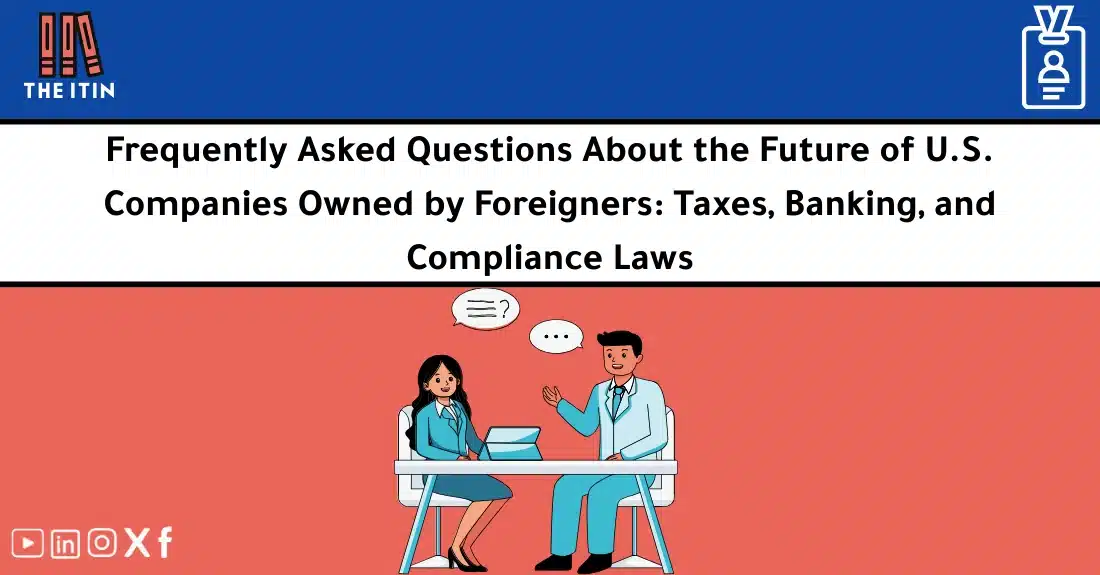 صورة تحتوي على عنوان المقال حول: " Future of Foreign Companies FAQ: Key Answers Revealed" مع عنصر بصري معبر
