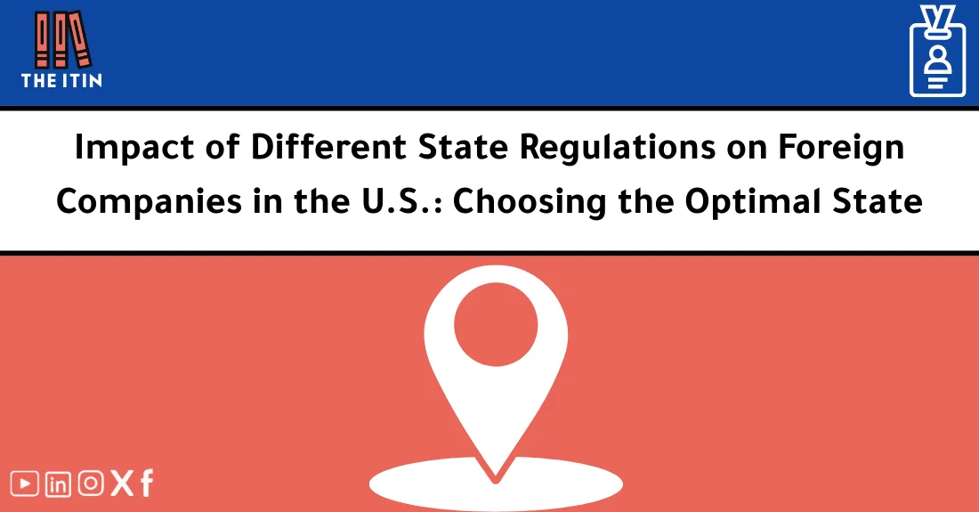 صورة تحتوي على عنوان المقال حول: " State Laws for Foreigners: Tax Perks & Rules Guide" مع عنصر بصري معبر