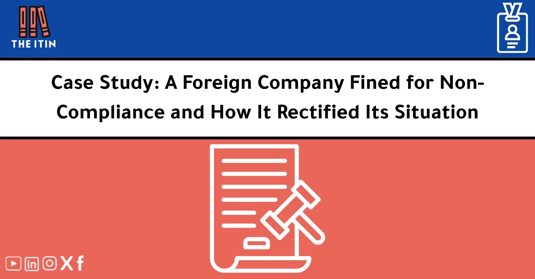 صورة تحتوي على عنوان المقال حول: " Tax Compliance Penalties: Case Study and Recovery Tips" مع عنصر بصري معبر